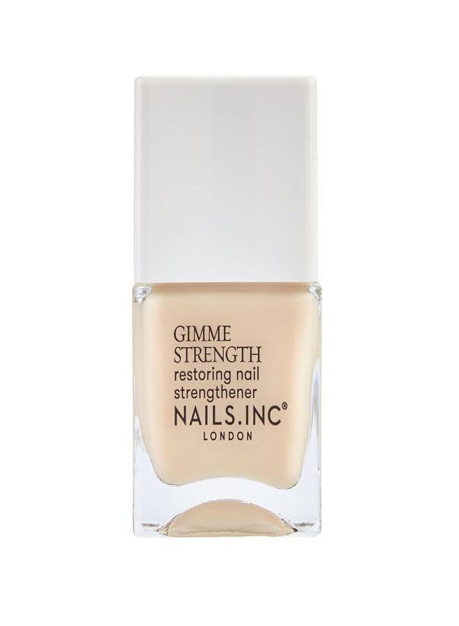 Nails Inc Gimme Strength Nail Treatment, Restoring Strengthener, Vegan Collagen, Shimmering Nail Highlighter, Durable & Strong Nails, Promote Nail Health, Cruelty Free, Vegan. 0.47 Fl Oz - Image 2